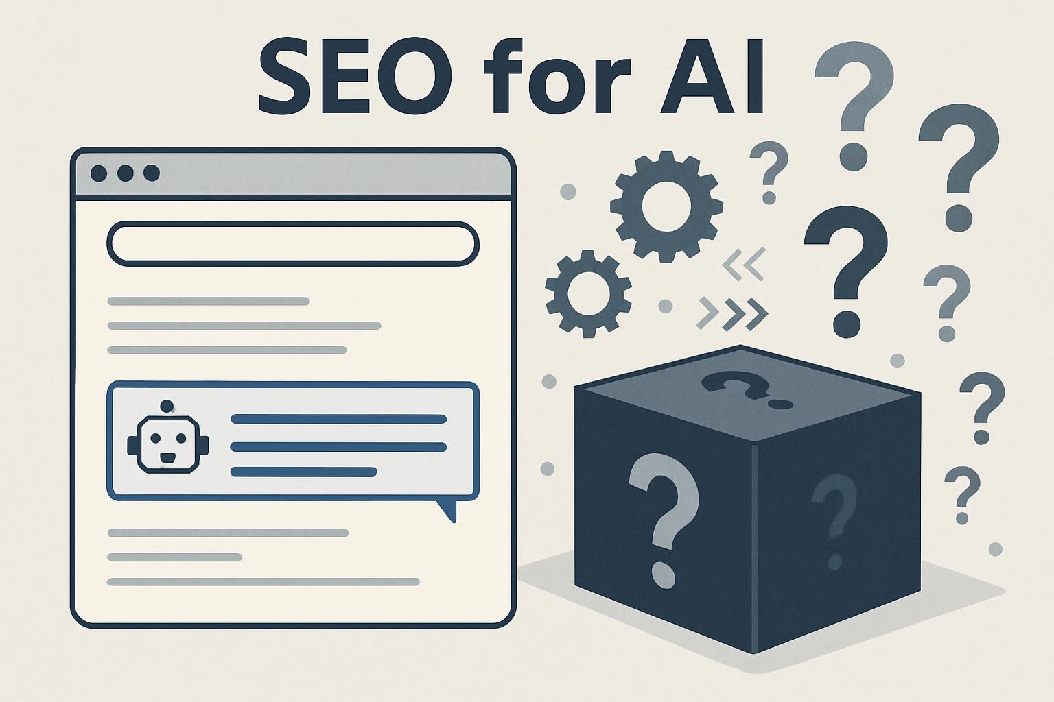 SEO for AI Concept